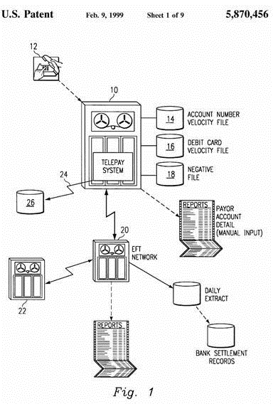 298特許の決済システムを示す説明図